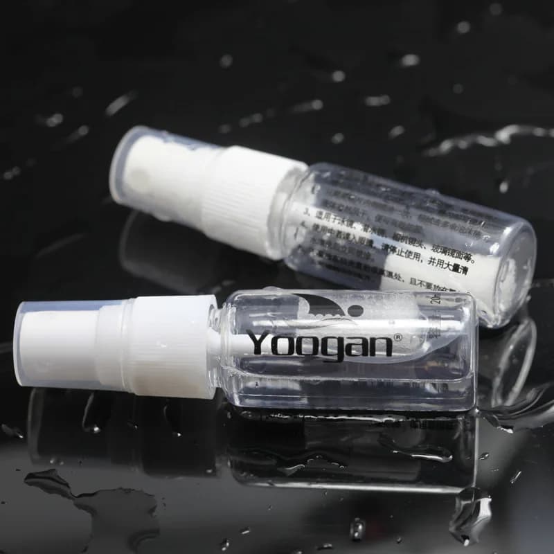 Spray anti-buée longue durée pour lunettes verres miroirs fenêtres plastique