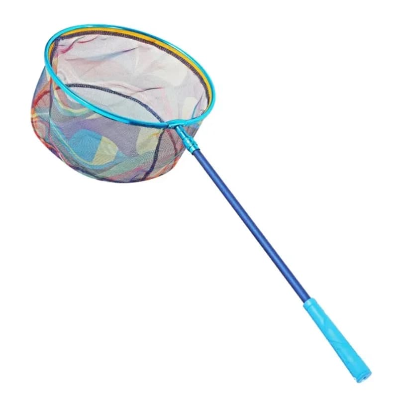 Filet à épuisette enfant fibre de carbone pour pêche aux insectes et papillons en extérieur