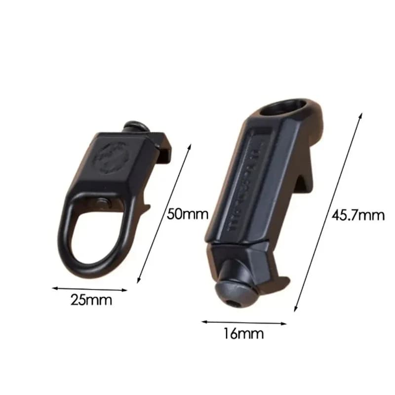 Adaptateur détachement rapide QD rail 20mm monture lunette .223 AR15 pêche airsoft accessoire fixation