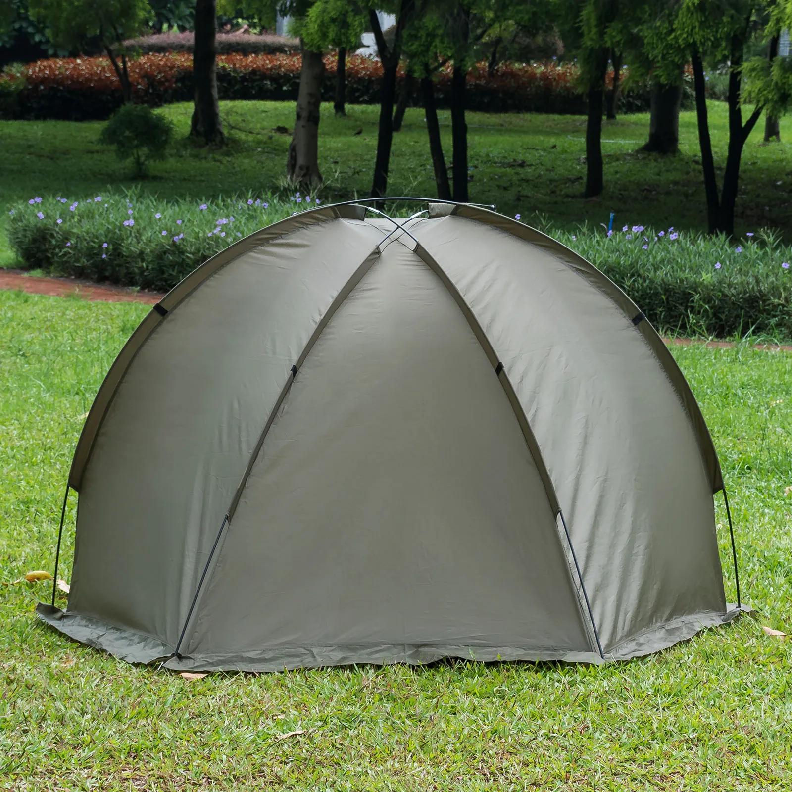 Tente bivouac pêche carpe 1-2 personnes - Abri ultraléger imperméable pour chasse et aventure
