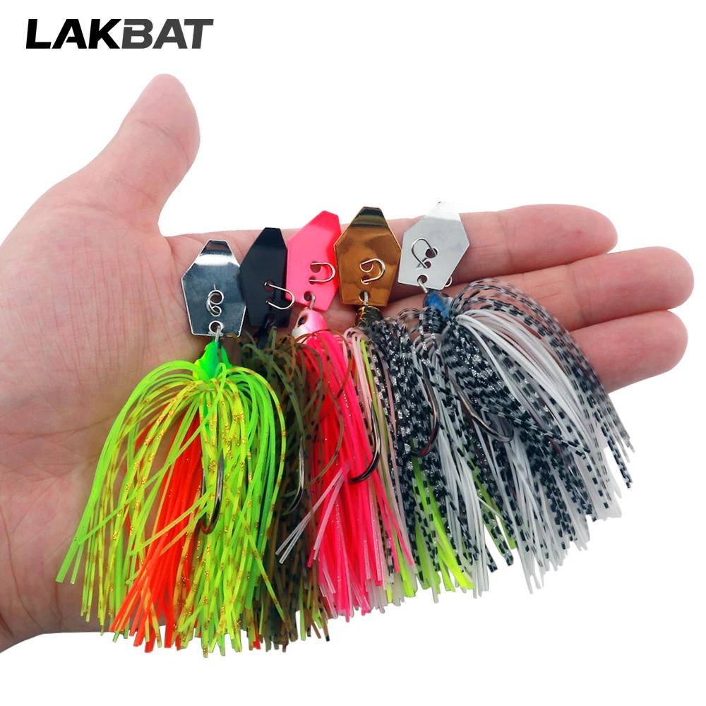 Leurre chatter bait spinner 7g à 21g avec lame danseuse pour vibrations intenses et pêche au buzzbait