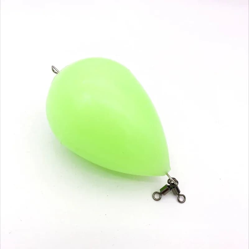 Flotteur lumineux pour pêche de nuit, aide au lancer longue distance et à la présentation des appâts