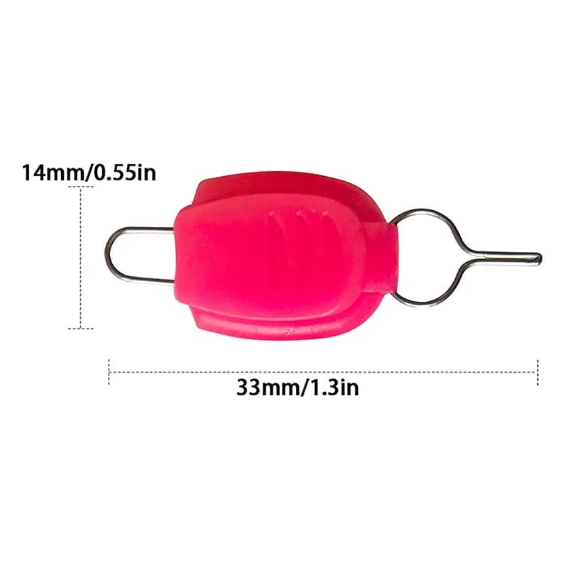 5 clips de fixation pour moulinet casting, porte-ligne et stopper de pêche, accessoires pesca et tackle