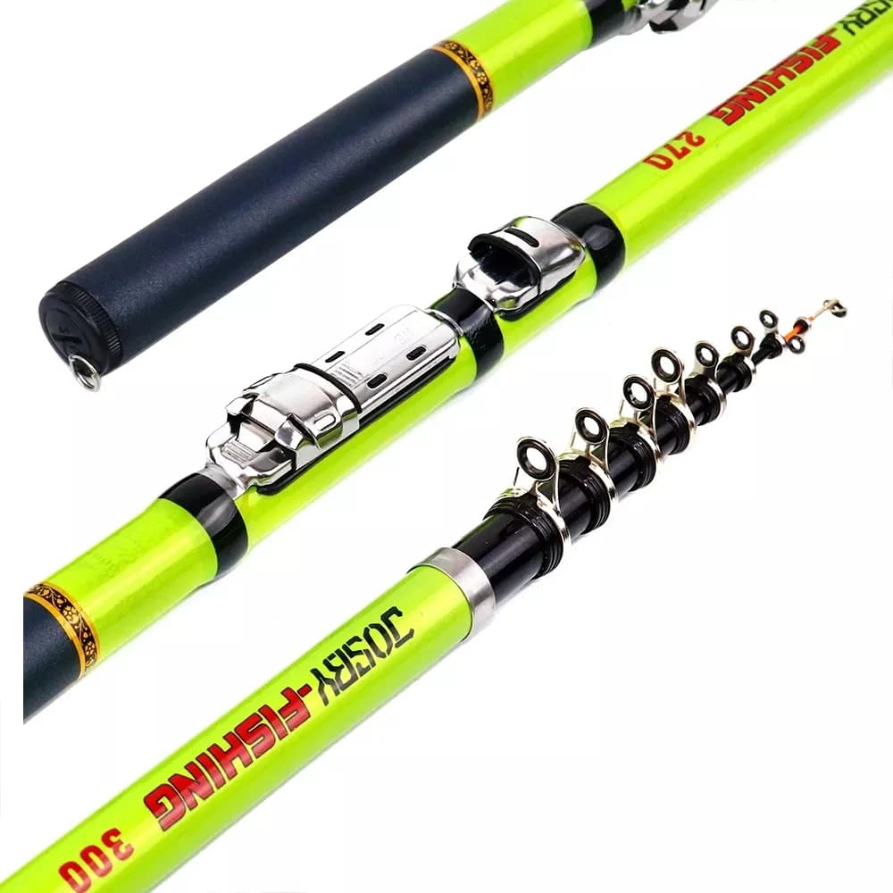 Canne télescopique BAKAWA ultralight feeder en fibre de carbone portable 1.5-3.0M eau salée/douce