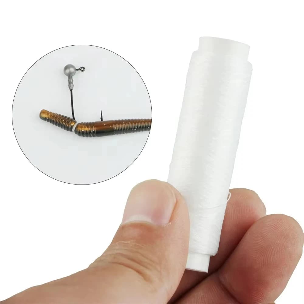 Fil de pêche élastique invisible 0,2 mm 250 m haute résistance pour appâts naturels et leurres