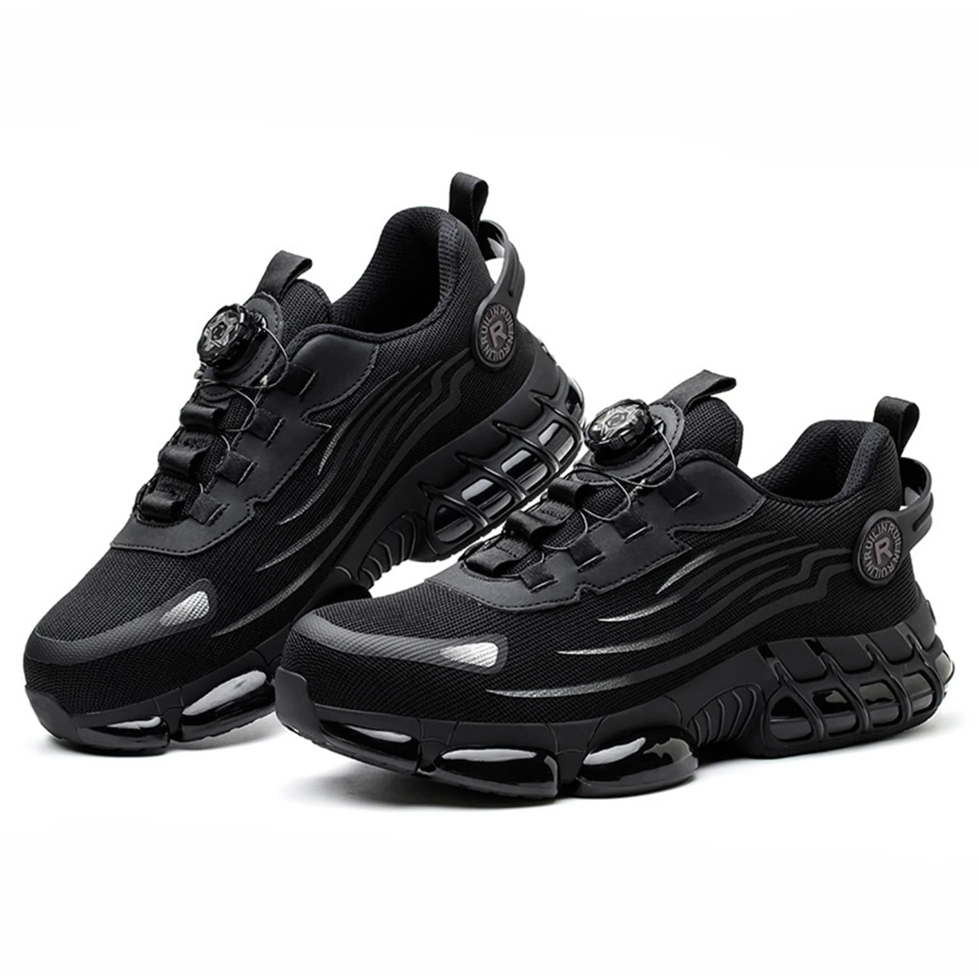 Chaussures de sécurité anti-dérapantes homme - Confortables pour pêche et travaux extérieurs