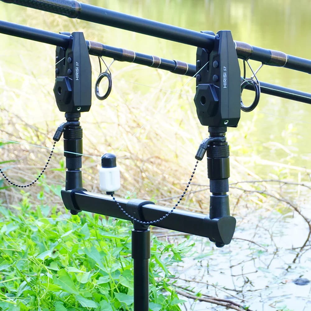 Adaptateurs à libération rapide Hirisi 2 pièces pour rod pod - Design aluminium à verrouillage rotatif
