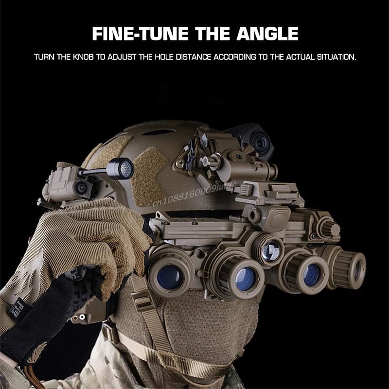 Casque tactique GPNVG 18 vision nocturne factice - Accessoire décoration pêche et airsoft