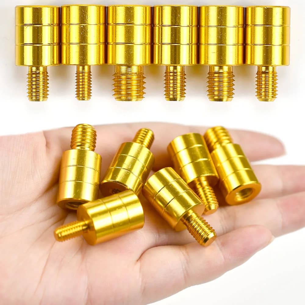 Adaptateur connecteur filet épuisette M6 M8 M10 M12 vis montage pêche accessoires