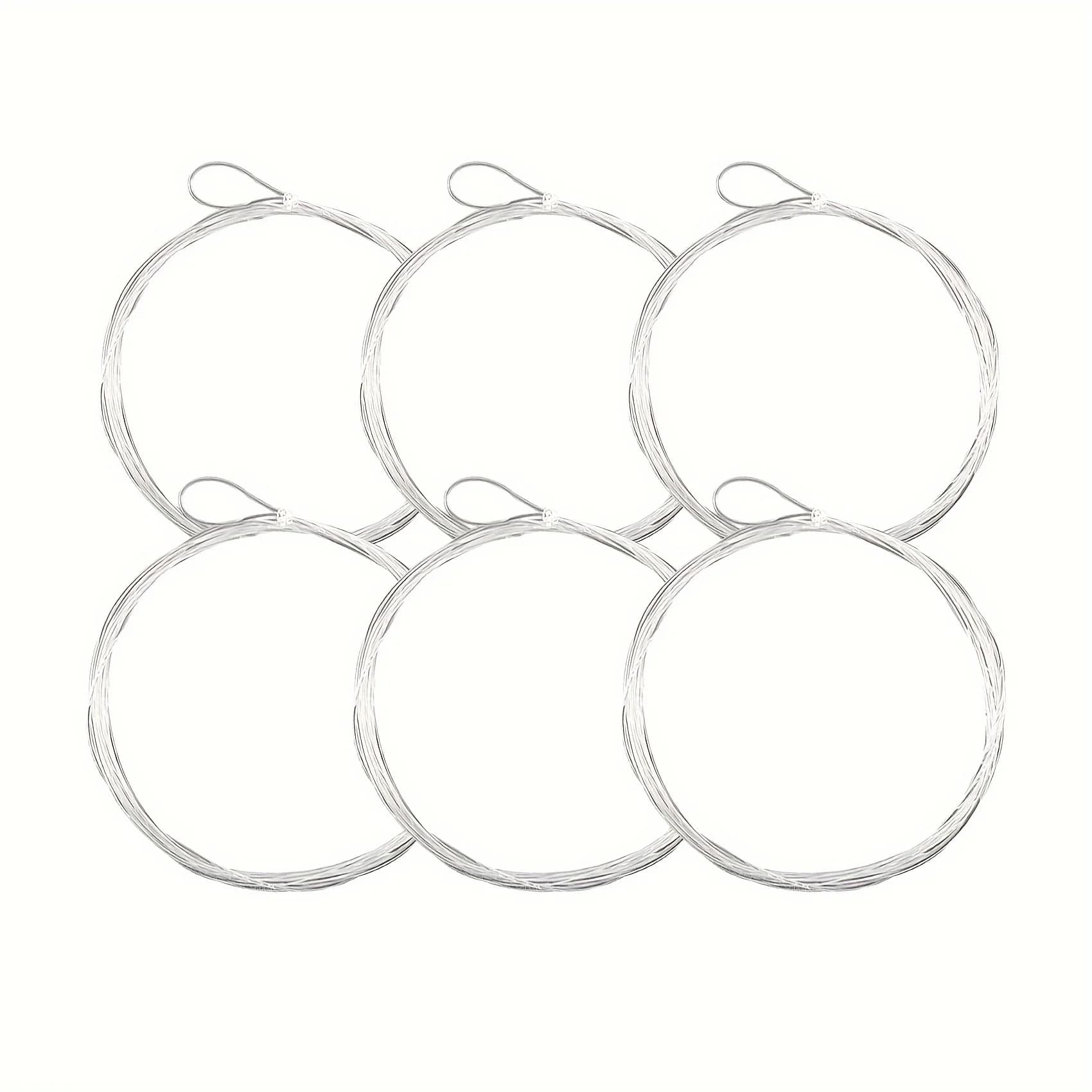 Ligne de tête de pêche à la mouche Aventik, bas de ligne nylon pré-noué avec boucle,