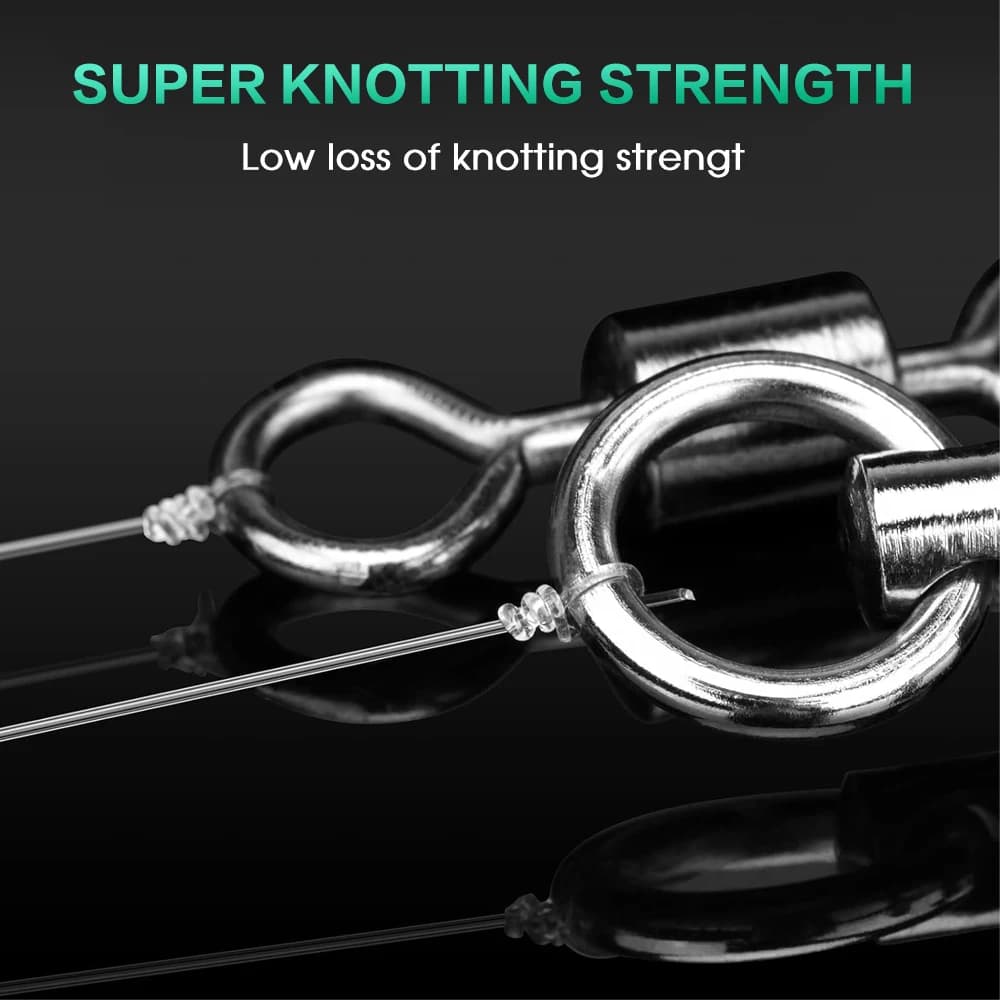 Ligne fluorocarbone ZUKIBO Super Soft Japan Carbon 50M invisible et résistante à l'abrasion