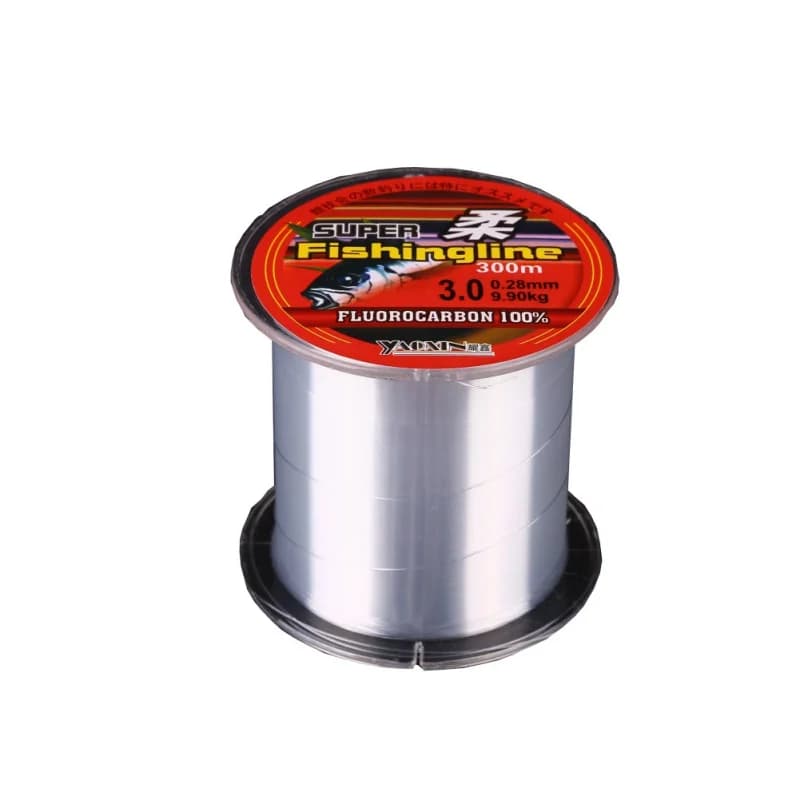 Ligne tressée fluorocarbone 300M-500M pour pêche à la mouche - Nylon japonais revêtu 3.8-21KG
