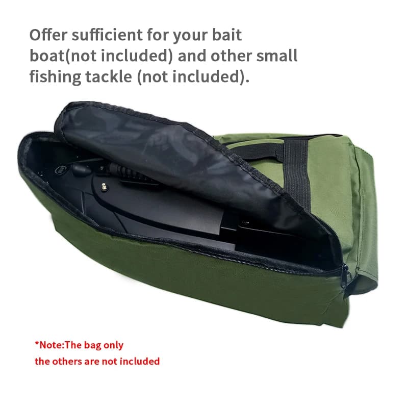 Sac bateau appât ROLLFISH grande capacité Oxford résistant - Sac voyage accessoires pêche fermeture éclair durable