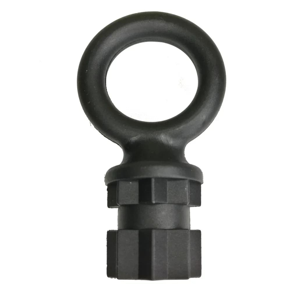 Support de canne à pêche pour kayak - Kit de fixation murale avec œillets et cordes de sanglage