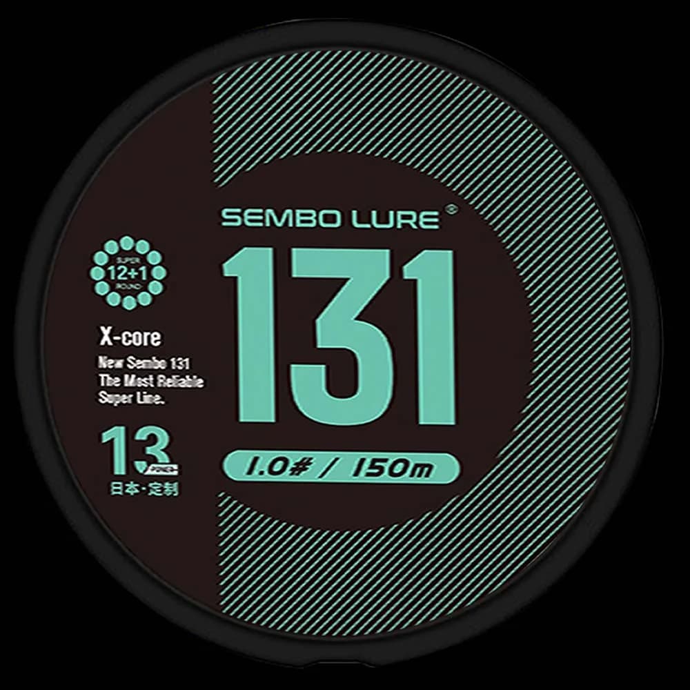 Ligne de pêche tressée SEMBO 131 super résistante multifilament Japon pour carpe et perche 150M 200M