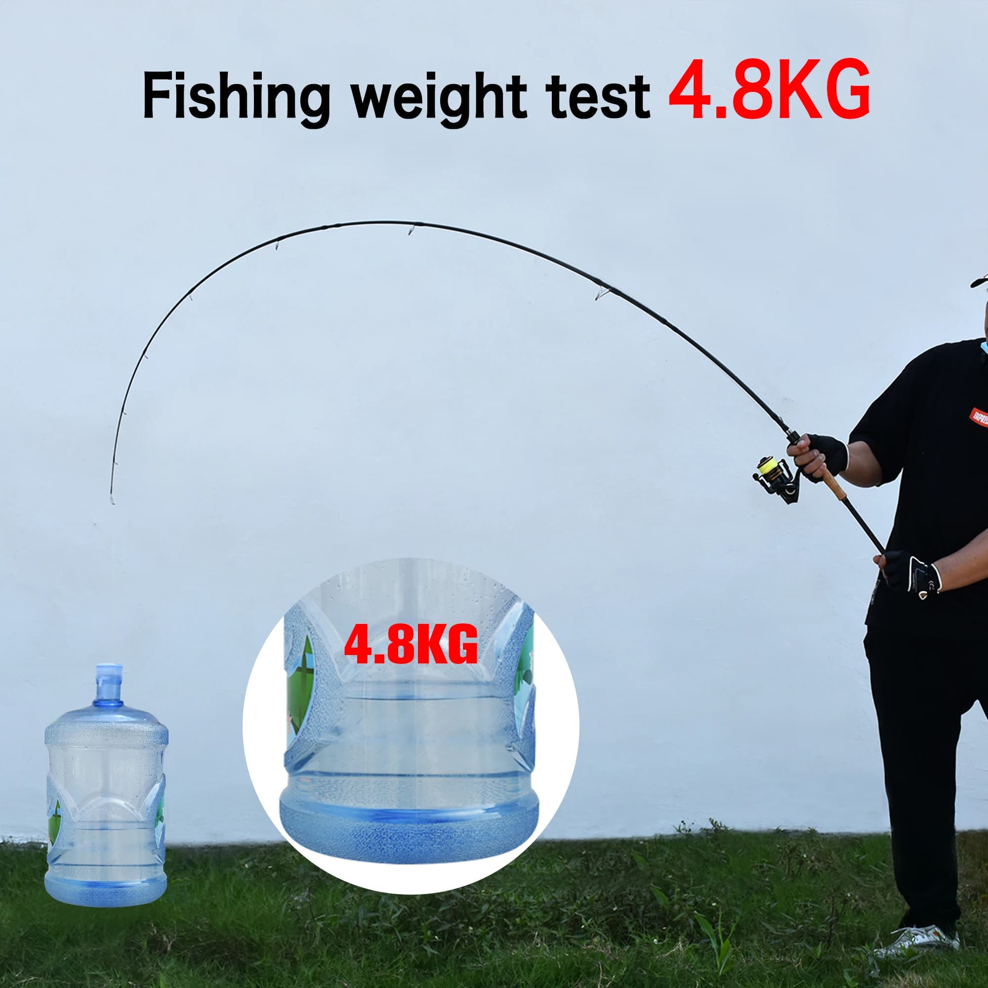 Canne BIUTIFU spinning casting FUJI carbone T800 1.98m-3.3m ML/M/MH/H leurre 5-80g baitcasting rapide