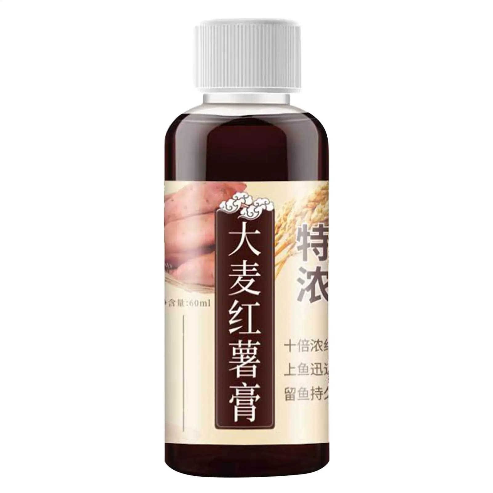 Attractant liquide concentré 60ml à base d'acide fruité - appât puissant pour tous poissons carnassiers