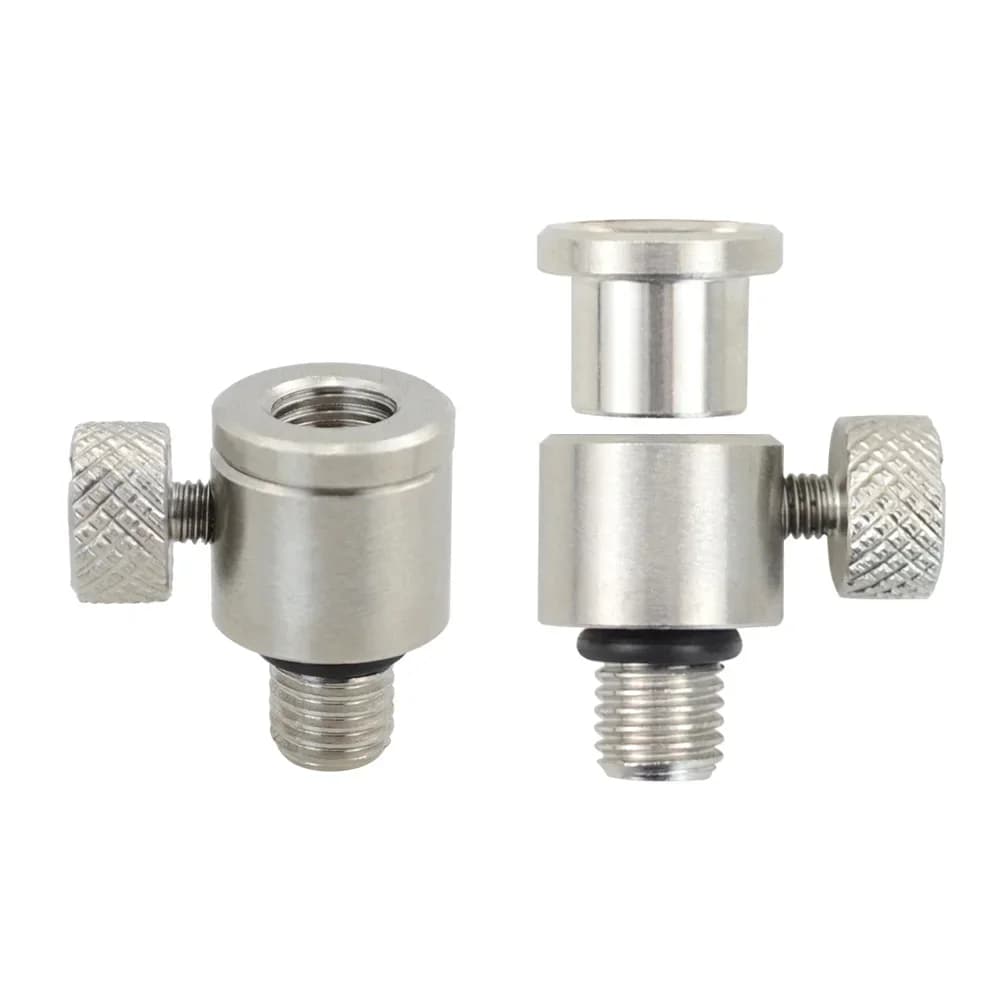 Connecteur rapide pêche carpe pour rod pod - acier inoxydable AQ204 support buzzer bar