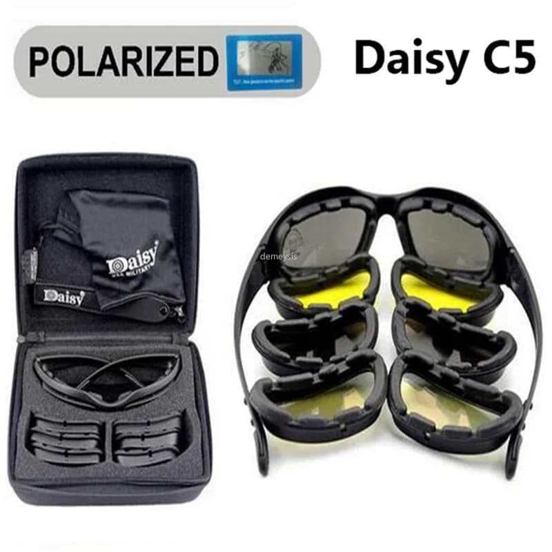 Masque désert 4 lentilles pêche chasse UV protection unisex lunettes tactiques randonnée outdoor