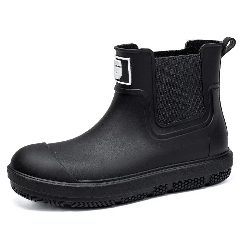 Bottes pluie couples antidérapantes semelle épaisse cuisine travail hommes femmes adultes pêche EVA