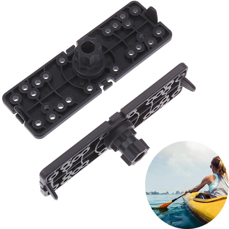 Support universel pour détecteur de poissons plaque de montage pour kayak et bateaux