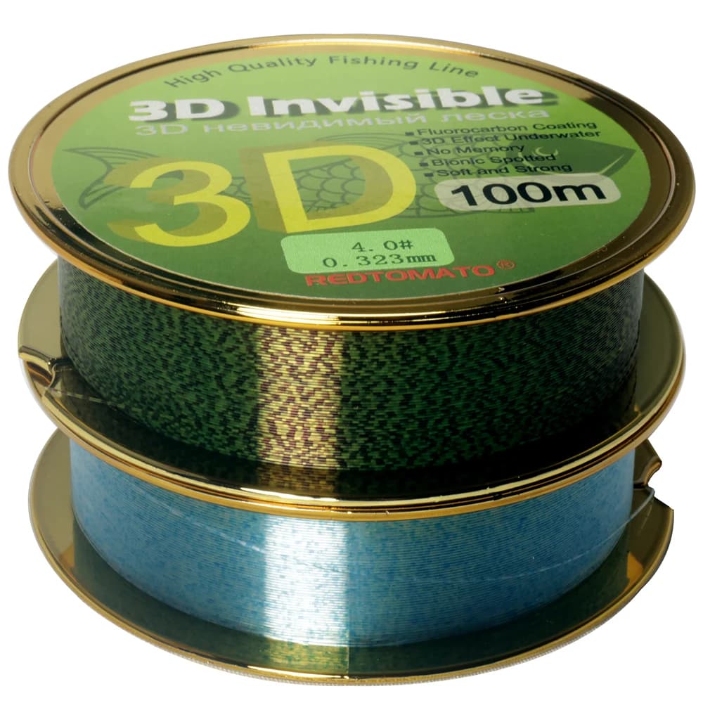 Ligne fluorocarbone japonaise invisible 100m 0.14-0.47mm pour pêche discrète