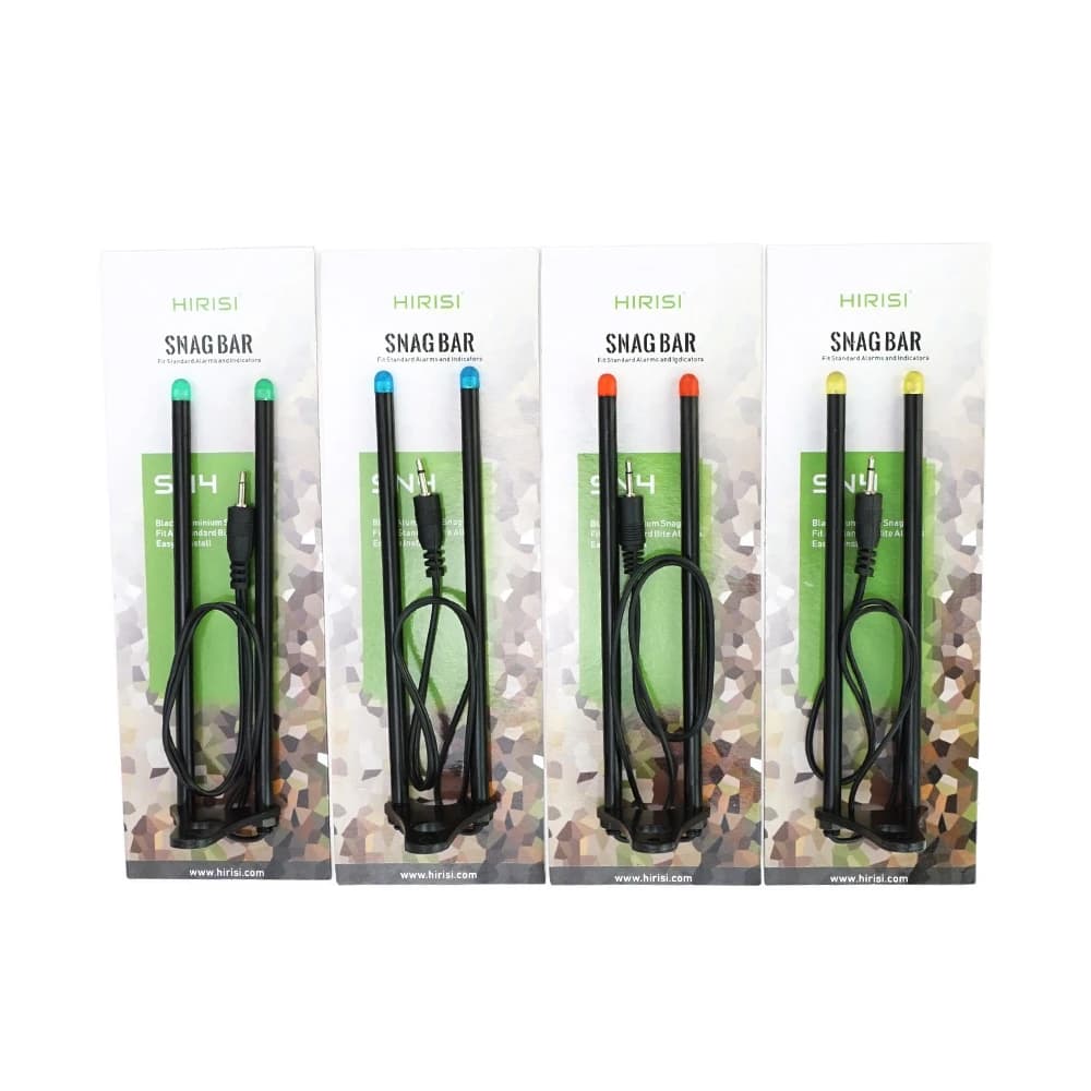 Barillet lumineux LED 4 couleurs pour détecteur de touches carpe, anti-accrochage et étanche