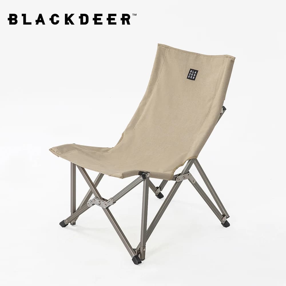 Chaise relax pliante Blackdeer en alliage d'aluminium pour pêche, plage et camping