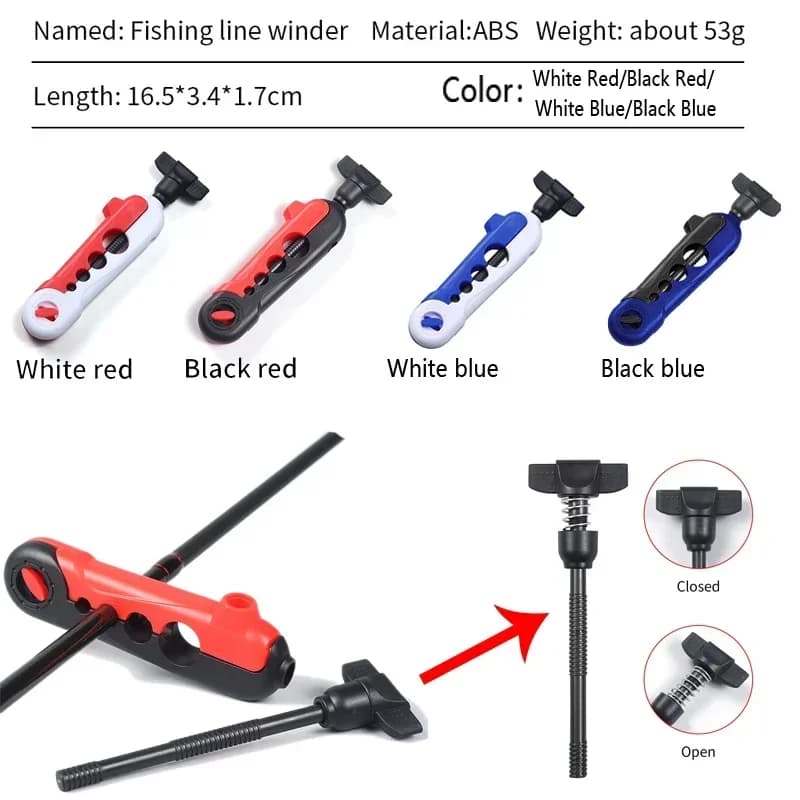 Bobinoir portable pour moulinets de pêche - Machine à embobiner fil - Équipement carpe et pêche sportive