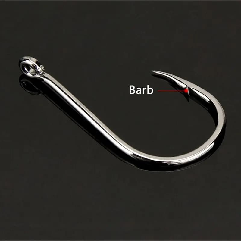 Set de 400 hameçons de pêche acier haute teneur en carbone pour eau douce et mer
