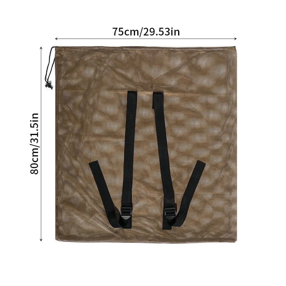 Sac filet transport leurres canards oies léger rangement pêche chasse décoration