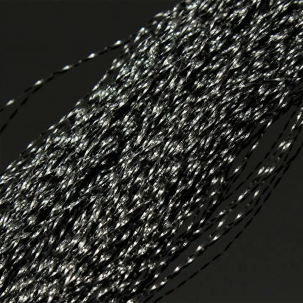 Matériaux de montage de mouches : hameçons plombés acier, paillettes holographiques pour créer des leurres de pêche