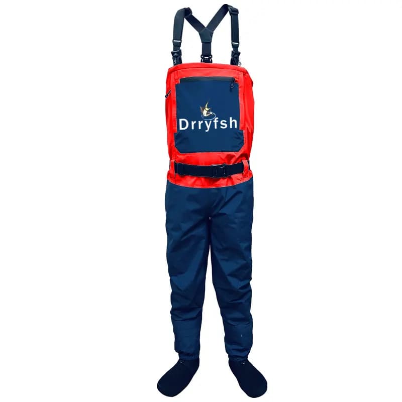 Waders respirants convertibles cuisse/poitrine pour hommes - Imperméables pêche chasse kayak
