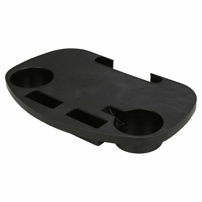 Plateau pliant pour fauteuil relax avec porte-gobelet - Accessoire pêche camping plage détente
