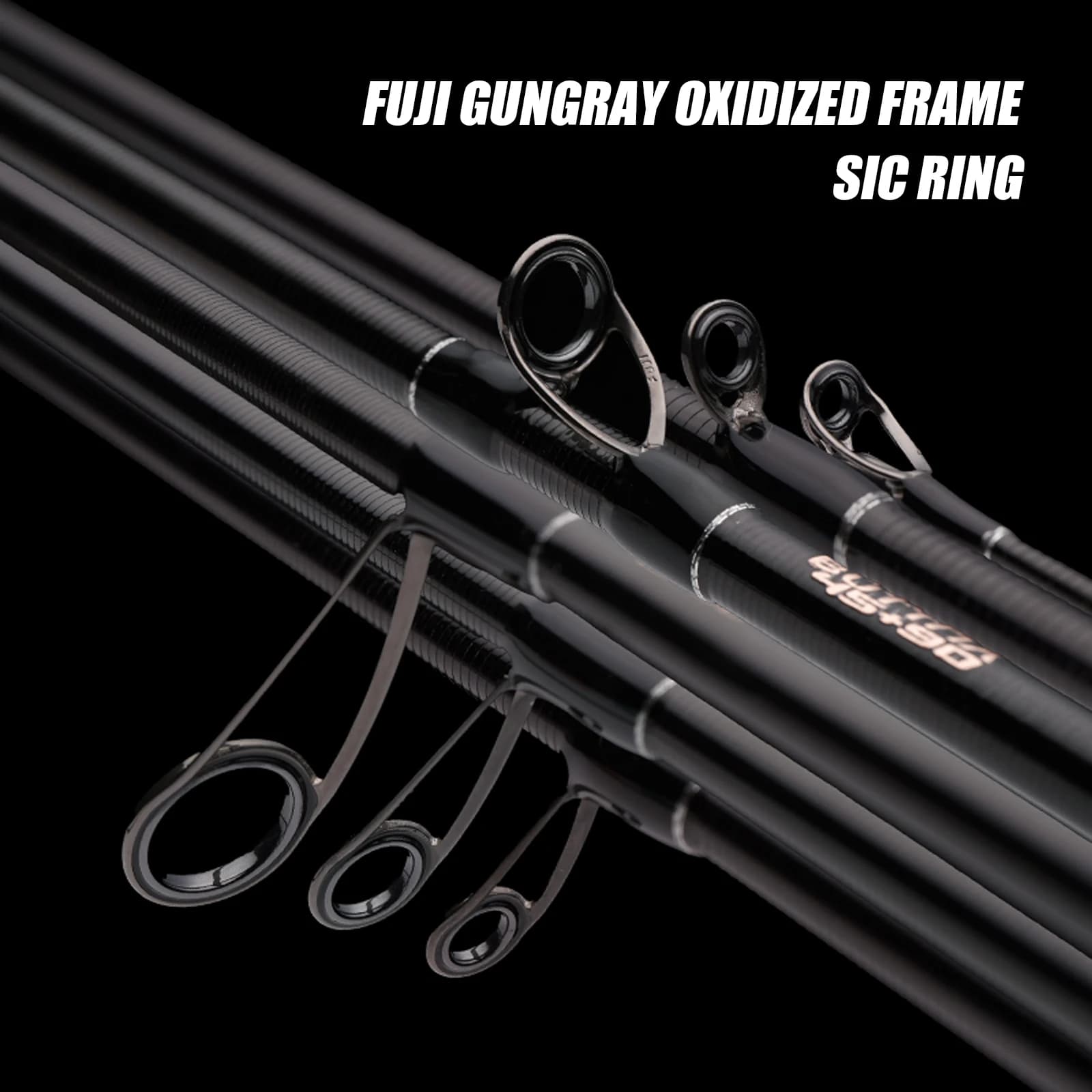 Canne bass PURELURE REALM M40X carbone Toray - Rod pêche leurres souples brochet sandre action F/F Fuji SIC