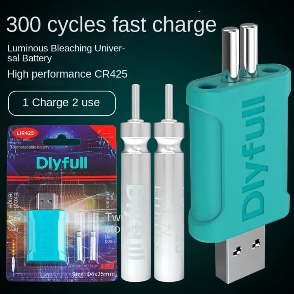 CR425 flotteur électronique lumineux USB rechargeable - bouée électrique 2 trous pêche