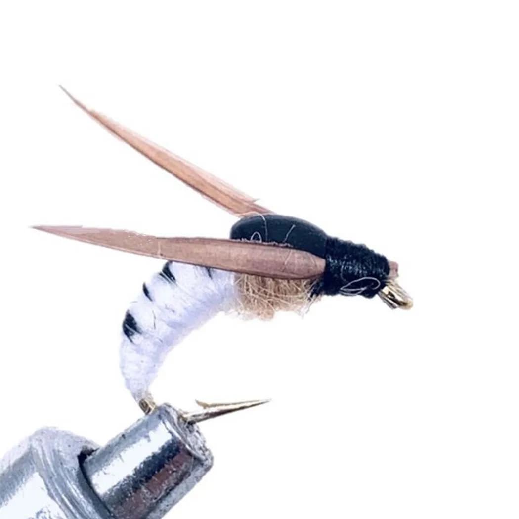 Mouches artificielles réalistes 5 pièces - Leurres bioniques pour truite, black-bass et carpe
