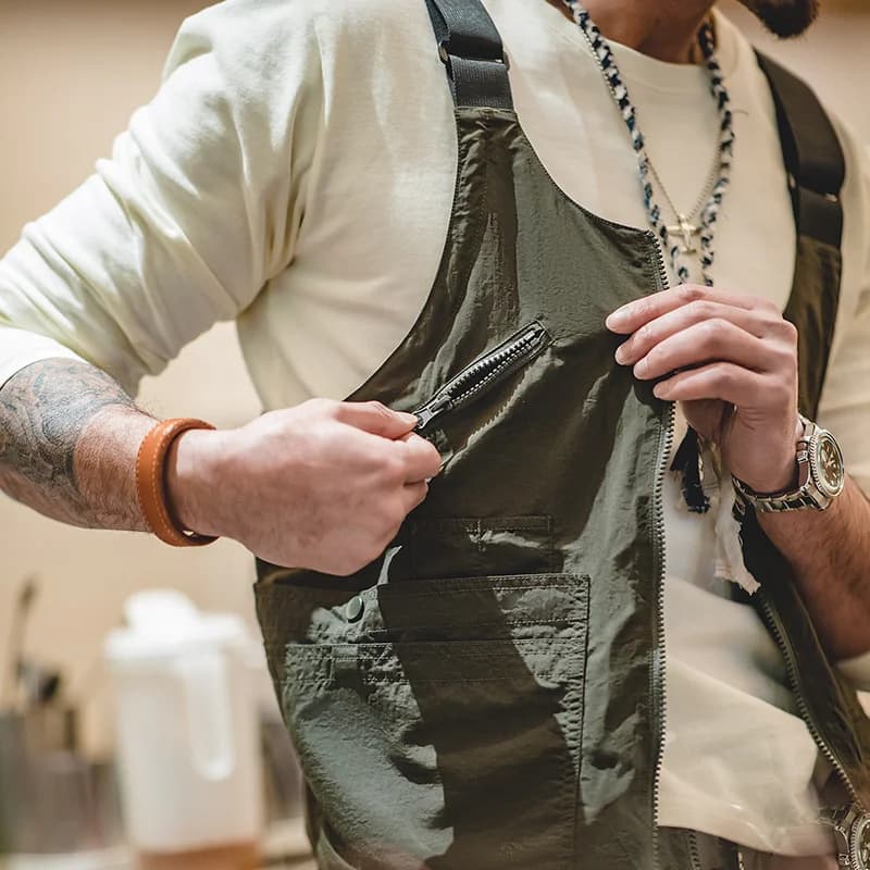 Gilet de travail homme été 2023 multi-poches grande capacité - Sans manches pêche casual grandes tailles