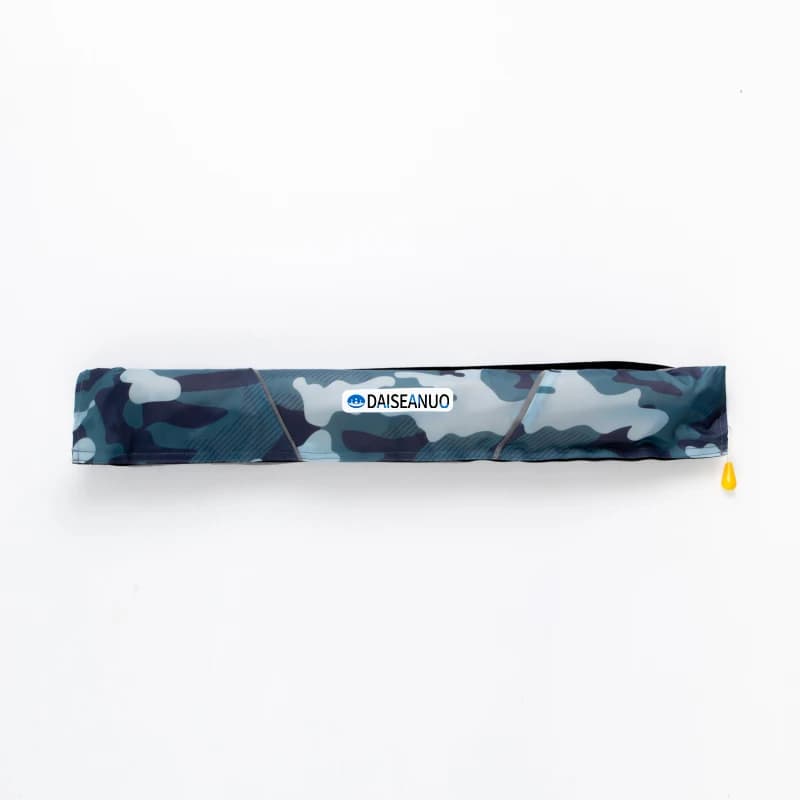 Gilet de sauvetage gonflable automatique Daiseanuo - Ceinture PFD avec poche pour pêche en mer et navigation
