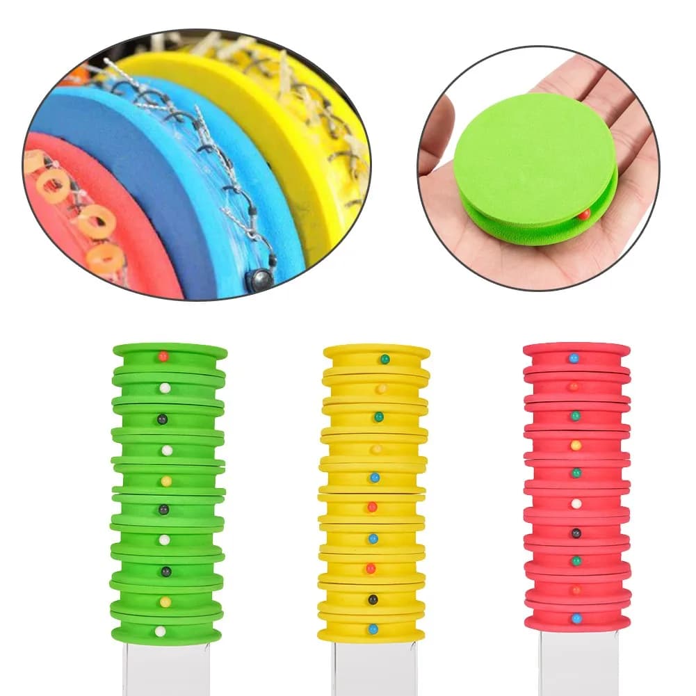 10 bobines de rangement EVA pour lignes de pêche à la carpe, moulinets portables et plateaux à hameçons