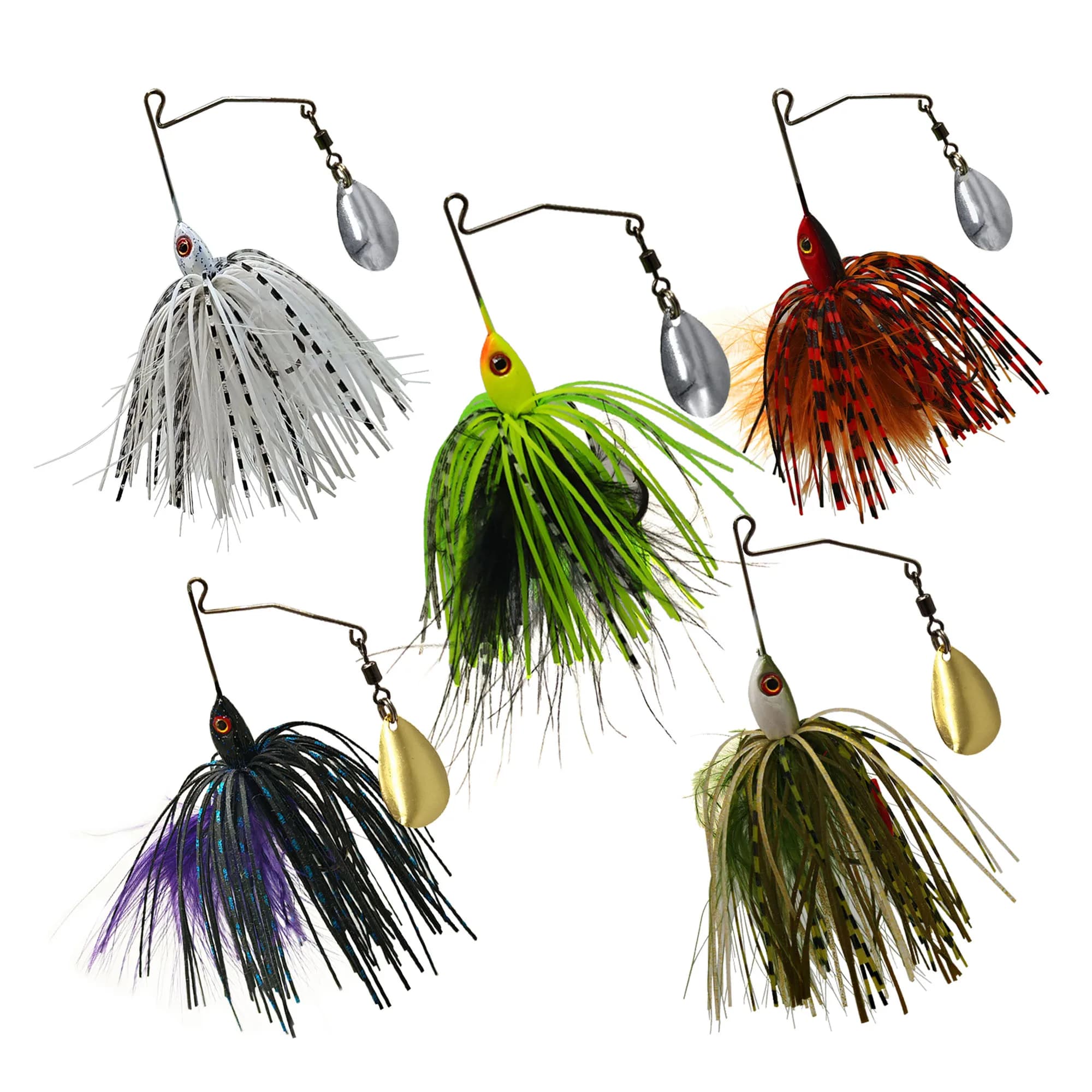 Leurre spinner bait Mycena 7G/9G pour brochet et perche - Chatter bait avec lame vibrante