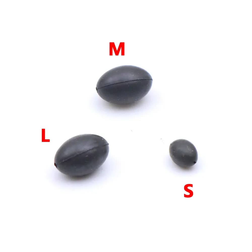 10 perles en tungstène sans plomb pour ligne leader chod rig, accessoires carpe et pêche à