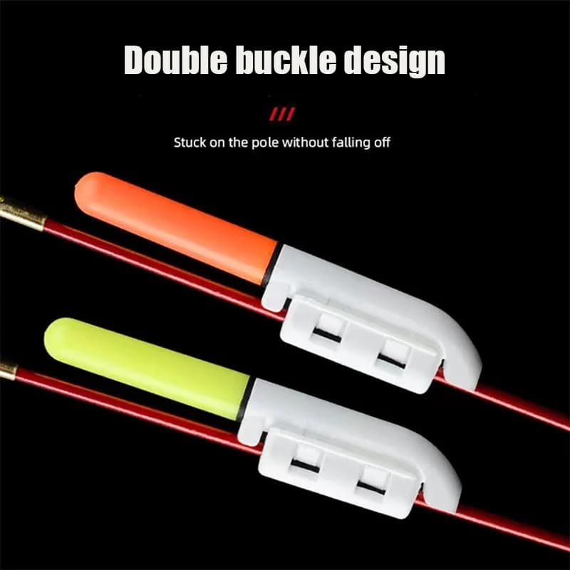 Bâton lumineux LED pour canne à pêche nocturne - Flotteur lumineux étanche pour pêche de nuit et rock fishing