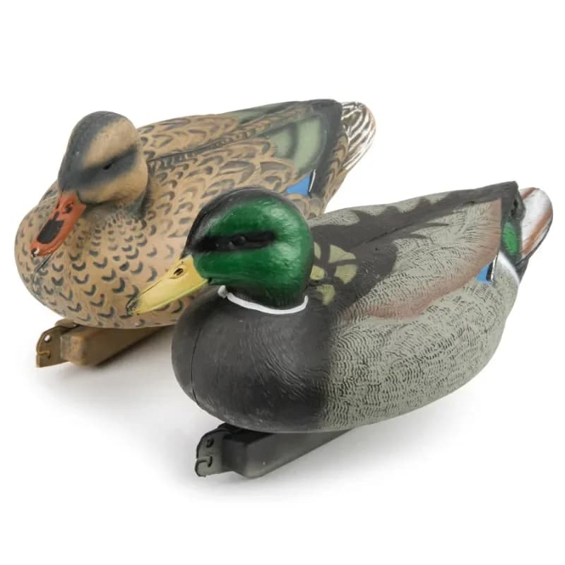 Leurres canards flottants 3D avec quille 1/6 pièces pour chasse pêche accessoires extérieurs