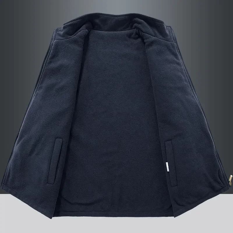 Gilet chauffant homme luxe pour randonnée hiver, manteau thermique pêche plus taille confortable