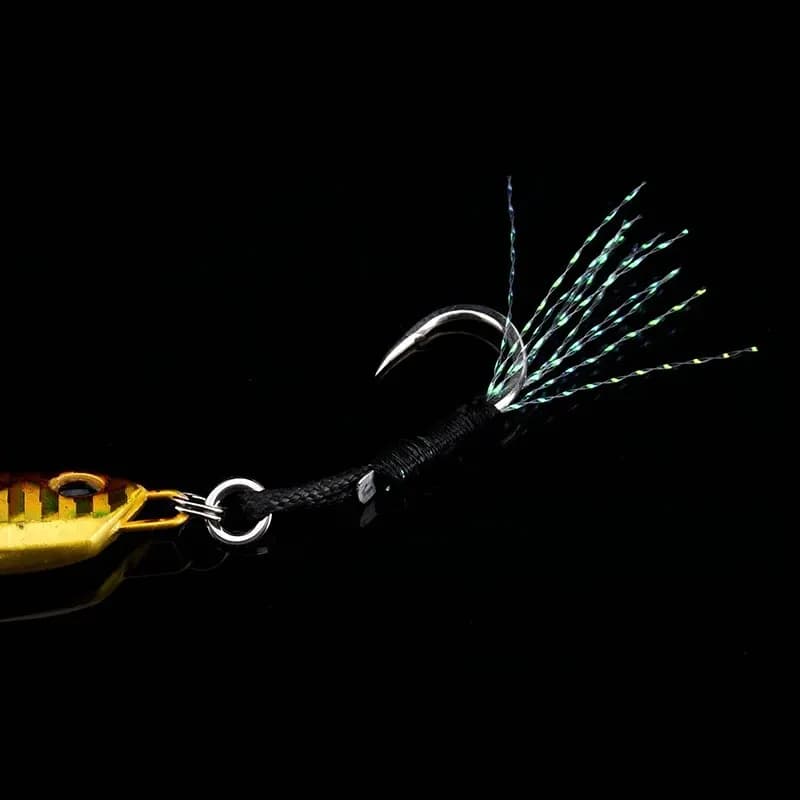 Leurre métallique ALLBLUE DRAGER SLIM 20G à 60G pour le jigging du bar en surfcasting et