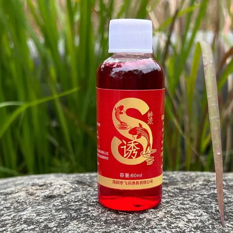 Concentré liquide attracteur 60ml pour carpe et poissons blancs - appât liquide puissant cadeau pêcheurs