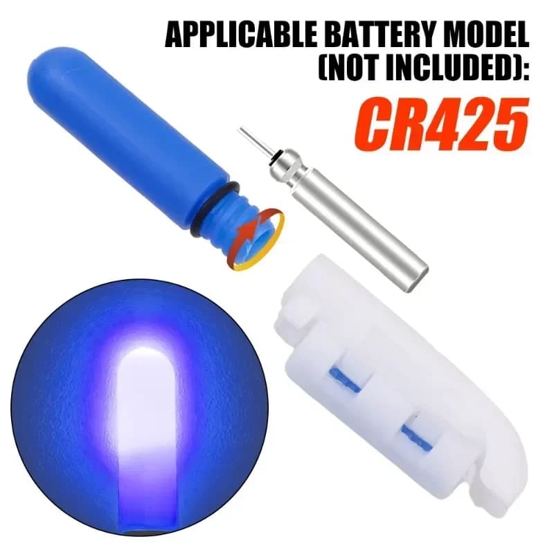 Bâton lumineux LED détachable 1-5 pièces pour alarme mordage pêche de nuit étanche