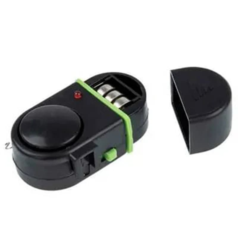 Alarme de touche LED pour canne à pêche avec buzzer sonore - détecteur de morsure de poisson clipable