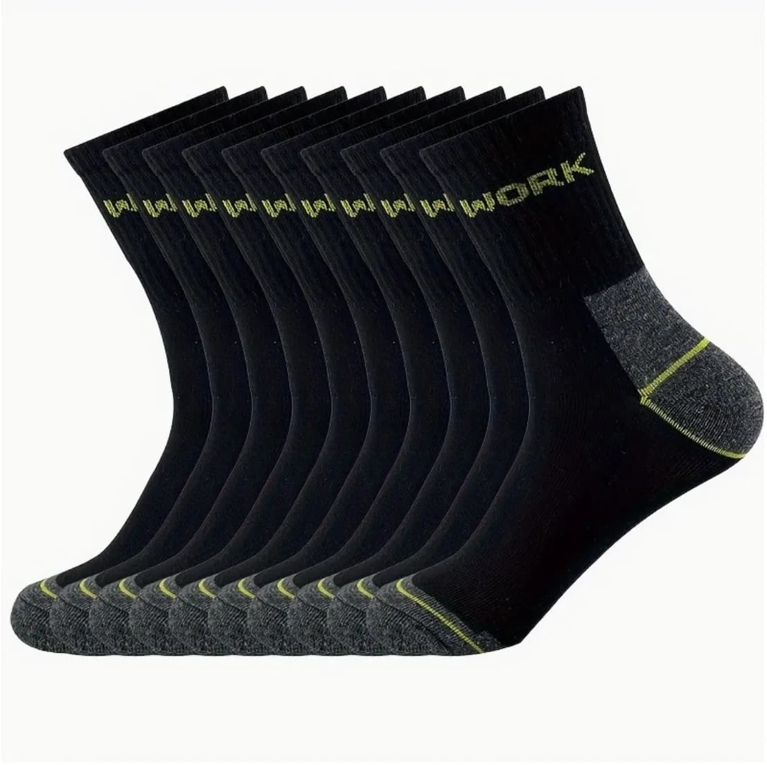 Chaussettes homme mi-tube absorbantes anti-odeurs sport basse coupe toutes saisons confort